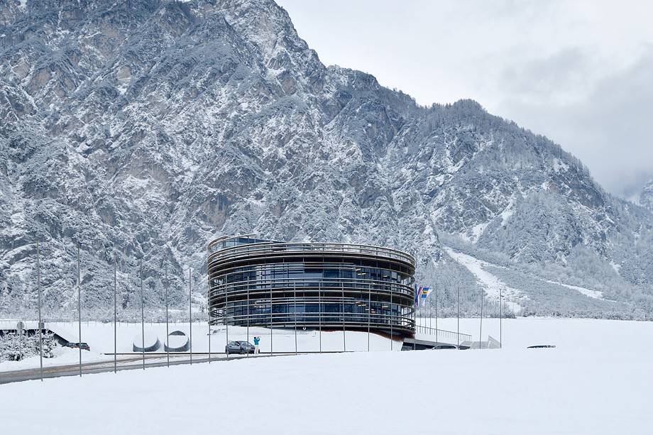 Architectural office STVAR |  Nordic centre Planica - Wind tunnel