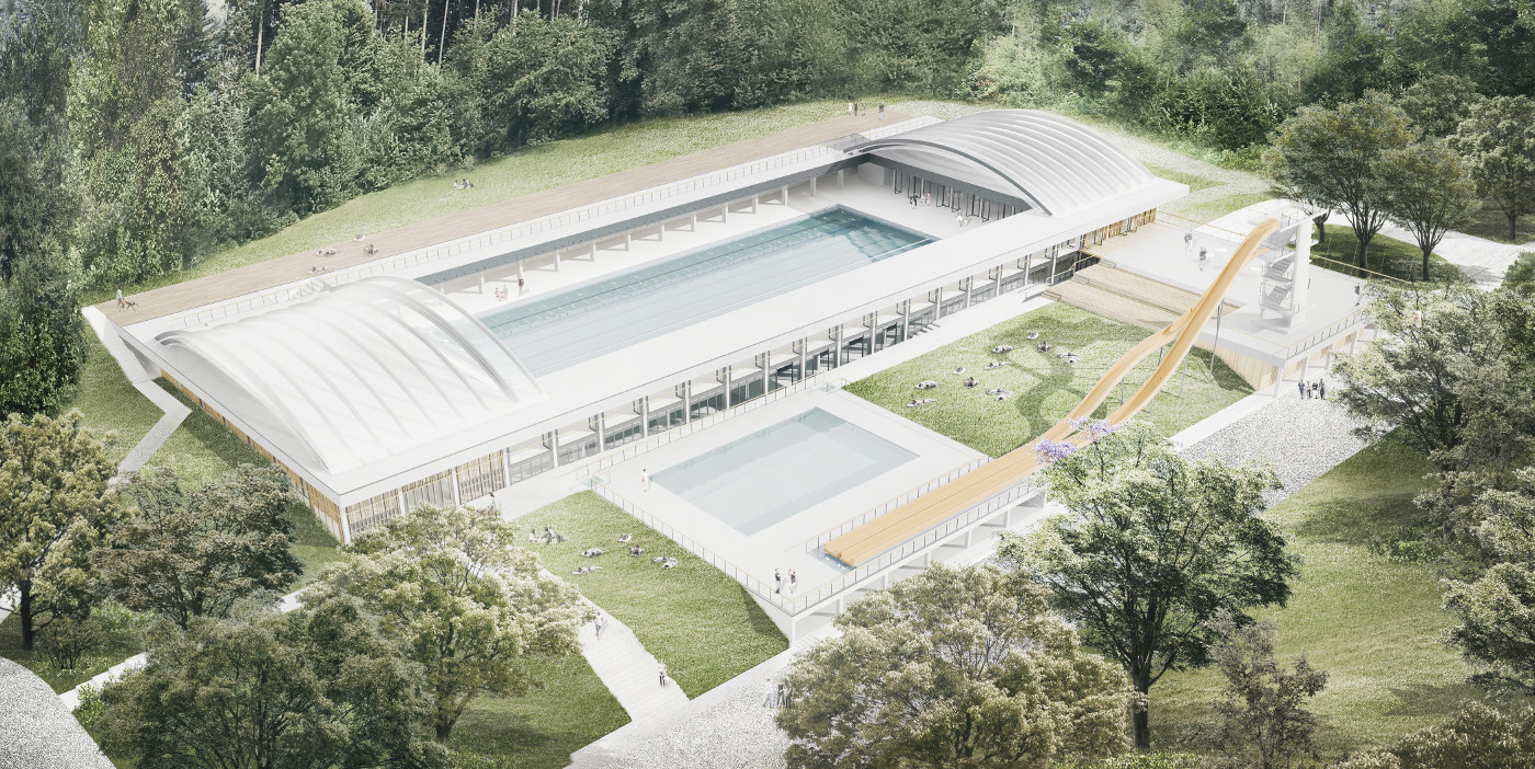 Architectural office STVAR | Olympic Swimming Resort Obla Gorica